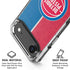 NBA Detroit Pistons Canvas iPhone 17 Air Clear Case
