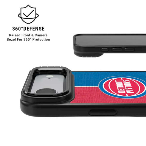 NBA Detroit Pistons Canvas iPhone 17 Air Kickstand Case