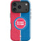 NBA Detroit Pistons Canvas iPhone 17 Pro Impact Case