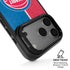 NBA Detroit Pistons Canvas iPhone 17 Pro Kickstand Case