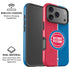 NBA Detroit Pistons Canvas iPhone 17 Pro Magsafe Impact Case