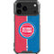NBA Detroit Pistons Canvas iPhone 17 Pro Max Clear Case