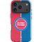 NBA Detroit Pistons Canvas iPhone 17 Pro Max Impact Case