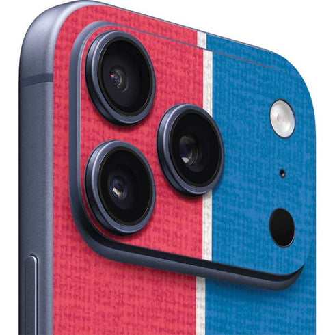 NBA Detroit Pistons Canvas iPhone 17 Pro Skin