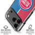NBA Detroit Pistons Canvas iPhone 18 Pro Clear Case