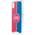 NBA Detroit Pistons Canvas iPhone XS Clear Case