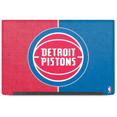 NBA Detroit Pistons Canvas Dell Latitude Skin
