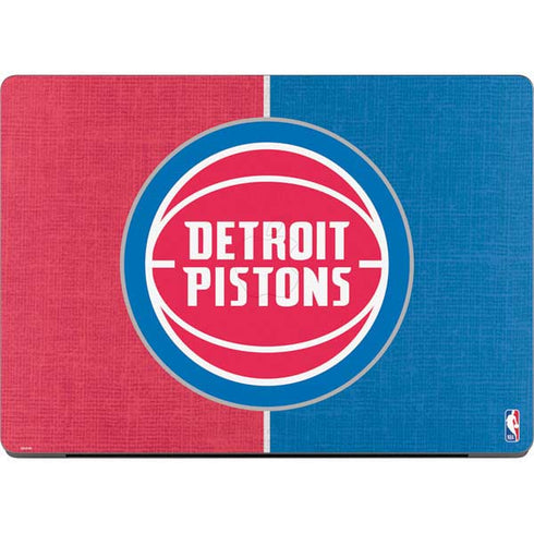 NBA Detroit Pistons Canvas Apple MacBook Pro 14-inch Skin