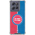 NBA Detroit Pistons Canvas Moto G 5G (2025) Clear Case