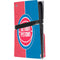 NBA Detroit Pistons Canvas PS5 Pro Disk Console Skin