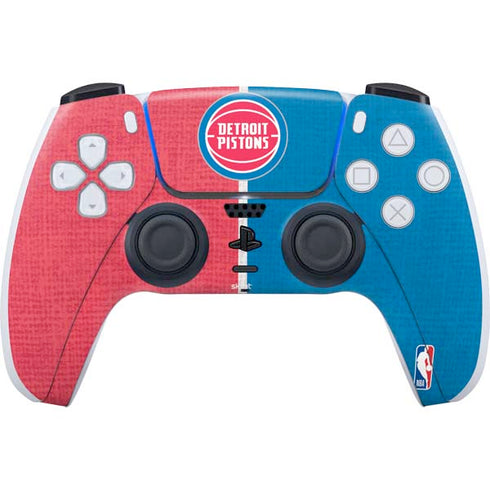 NBA Detroit Pistons Canvas PlayStation PS5 Skins