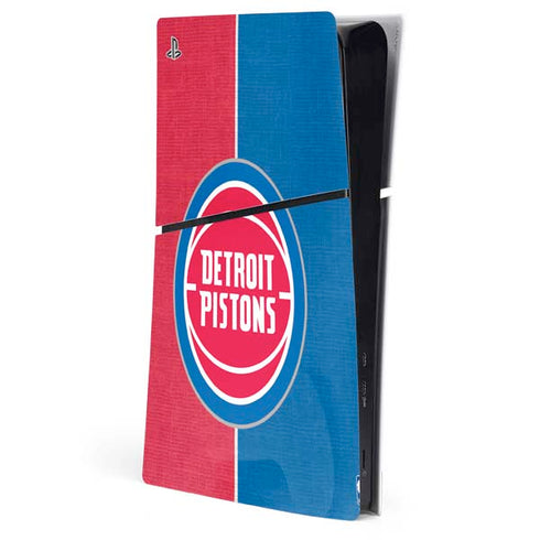 NBA Detroit Pistons Canvas PlayStation PS5 Skins