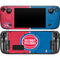NBA Detroit Pistons Canvas Steam Deck Handheld Gaming Computer OLED Skin