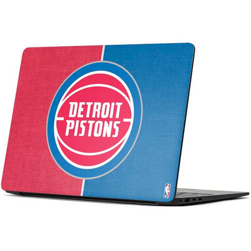 NBA Detroit Pistons Canvas Surface Laptop 7 13.8in Skin