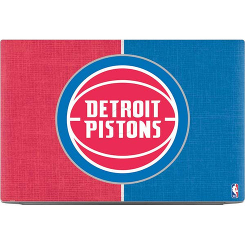NBA Detroit Pistons Canvas Dell XPS Skin