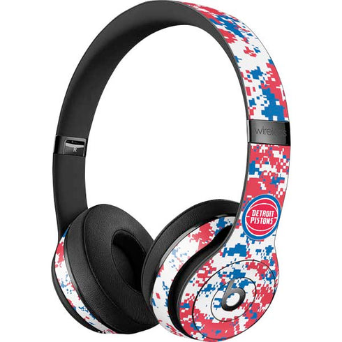NBA Detroit Pistons Digi Camo Beats Solo 3 Wireless Skin
