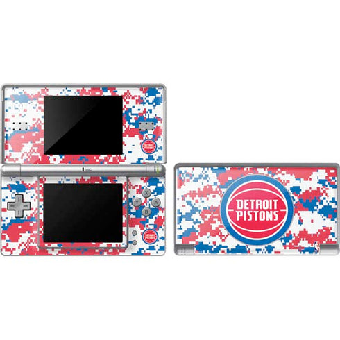 NBA Detroit Pistons Digi Camo Nintendo Skins