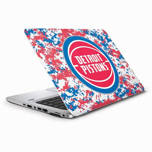 NBA Detroit Pistons Digi Camo HP Elitebook Skin