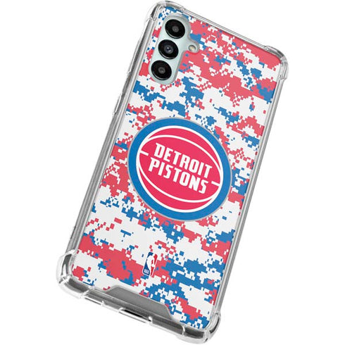 NBA Detroit Pistons Digi Camo Gabb Phone 4 Clear Case