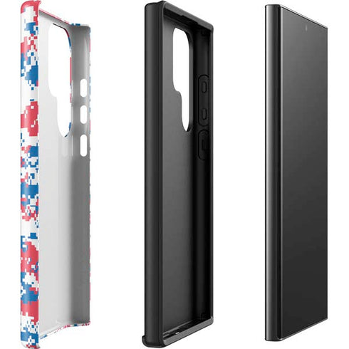 NBA Detroit Pistons Digi Camo Galaxy S23 Ultra Pro Case