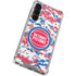NBA Detroit Pistons Digi Camo Galaxy S24 FE Clear Case