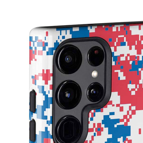 NBA Detroit Pistons Digi Camo Galaxy S25 Ultra Impact Case