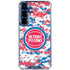 NBA Detroit Pistons Digi Camo Galaxy S25 Clear Case
