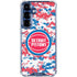 NBA Detroit Pistons Digi Camo Galaxy S25 Plus Clear Case