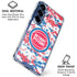 NBA Detroit Pistons Digi Camo Galaxy S25 Plus Clear Case