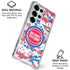 NBA Detroit Pistons Digi Camo Galaxy S25 Ultra Clear Case