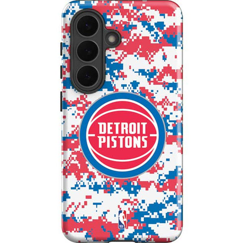 NBA Detroit Pistons Digi Camo Galaxy S26 Plus Impact Case