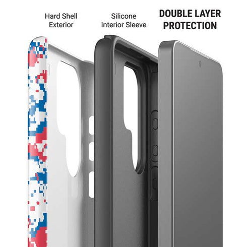 NBA Detroit Pistons Digi Camo Galaxy S26 Ultra Impact Case