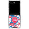 NBA Detroit Pistons Digi Camo Galaxy Z Flip6 Clear Case