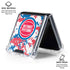 NBA Detroit Pistons Digi Camo Galaxy Z Flip6 Clear Case
