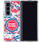 NBA Detroit Pistons Digi Camo Galaxy Z Fold5 5G Clear Case