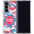 NBA Detroit Pistons Digi Camo Galaxy Z Fold5 5G Clear Case