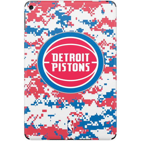NBA Detroit Pistons Digi Camo iPad Skins