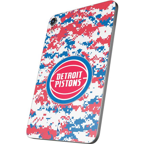 NBA Detroit Pistons Digi Camo Apple iPad Mini Skin