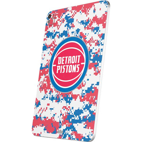 NBA Detroit Pistons Digi Camo iPad Pro 13in M4 (2024) Skin