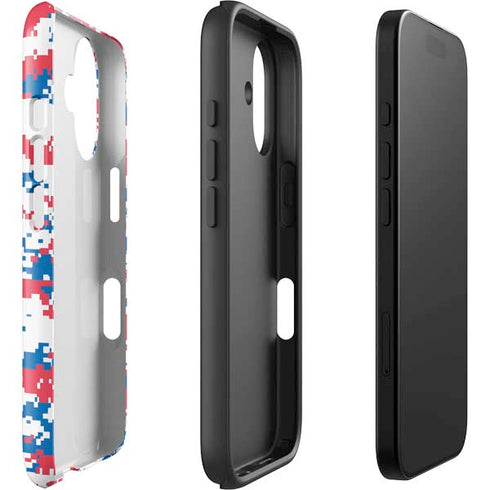 NBA Detroit Pistons Digi Camo iPhone 16 Plus Impact Case