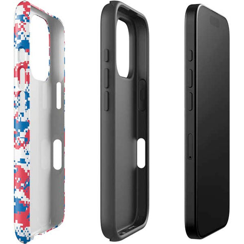NBA Detroit Pistons Digi Camo iPhone 16 Pro Impact Case