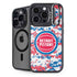 NBA Detroit Pistons Digi Camo iPhone 16 Pro Kickstand Case