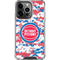 NBA Detroit Pistons Digi Camo iPhone 16 Pro Max Clear Case
