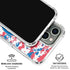 NBA Detroit Pistons Digi Camo iPhone 16 Pro Max Clear Case
