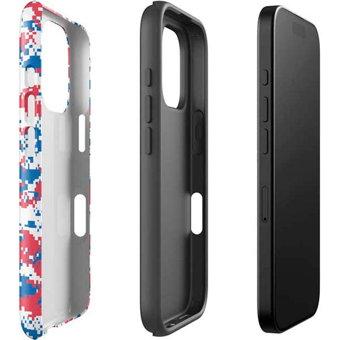 NBA Detroit Pistons Digi Camo iPhone 16 Pro Max Impact Case