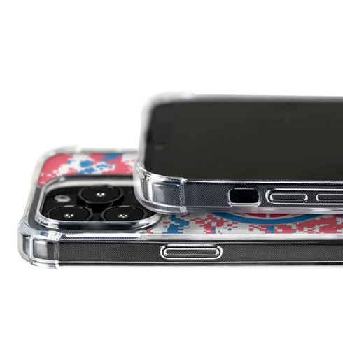 NBA Detroit Pistons Digi Camo iPhone 16 Pro Max MagSafe Case