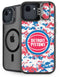 NBA Detroit Pistons Digi Camo iPhone 16e Kickstand Case