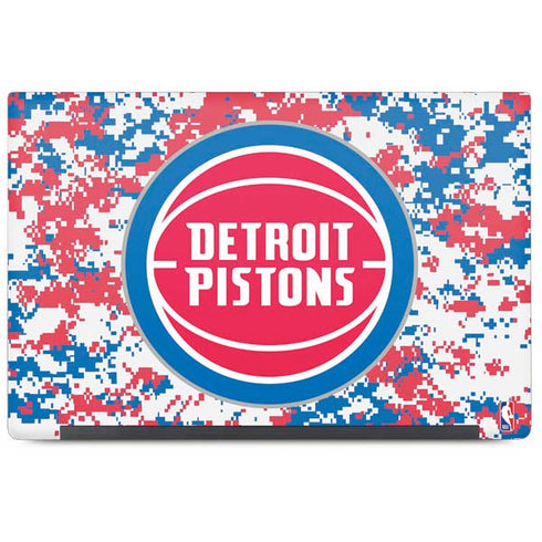 NBA Detroit Pistons Digi Camo Dell Latitude Skin