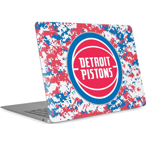 NBA Detroit Pistons Digi Camo Apple MacBook Air Skin