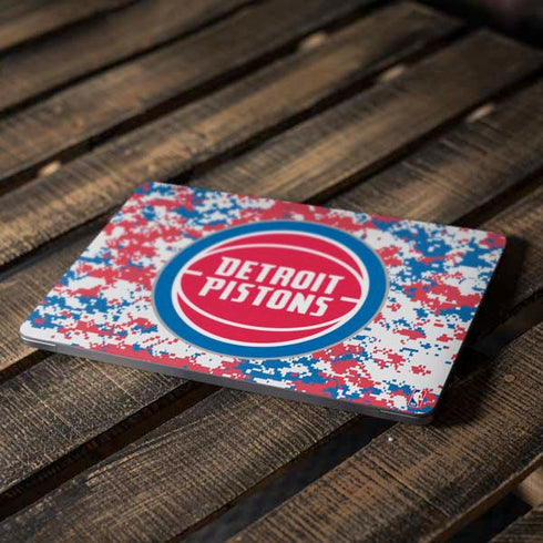 NBA Detroit Pistons Digi Camo Apple MacBook Air Skin